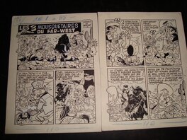 Claude Marin - Les MOUSQUETAIRES DU FARWEST - Comic Strip