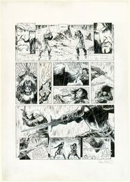 Planche originale - Le maître d'armes - Pl. 3