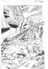 Gianlucca Gugliotta - Spiderman - Dark reign : Mister negative 1#3 - Planche originale