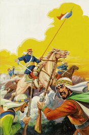 Classics Illustrated cover: Under Two Flags