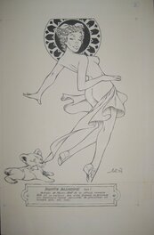 Loro - Sainte Blandine - Illustration originale
