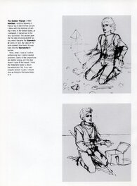 Commentaire de Moebius et croquis préparatoires dans "The Art of Moebius" 1989. Commentaire de Moebius et croquis préparatoires dans "The Art of Moebius" 1989.
