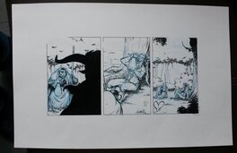 Nicolas Demare - Planche originale 27A de Oracle tome 4 - Planche originale