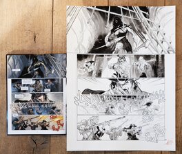 La planche et la BD (grosse différence de taille!) La planche et la BD (grosse différence de taille!)