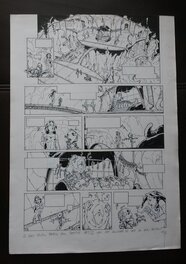 Planche originale 37 de Tessa, agent intergalactique tome 1