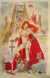 Esteban Maroto - Red Sonja - Illustration originale