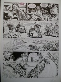 Jean-Yves Mitton - De silence et de sang tome 8 planche 40 - Planche originale