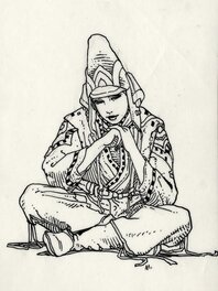 Illustration originale - Starwatcher 1985