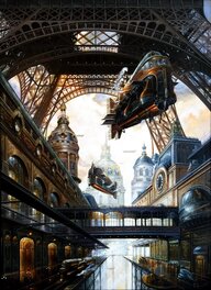 Didier Graffet - Sous les 72 - Original Illustration