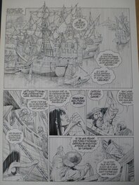 Jean-Yves Mitton - Quetzalcoatl tome 5 planche 31 - Planche originale