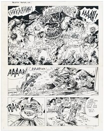 Marc Hardy - Pierre Tombal,gag 479 - Planche originale