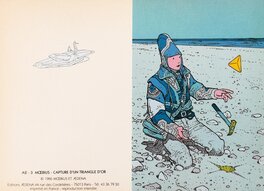 Carte postale éditions AEDENA 1986. Carte postale éditions AEDENA 1986.