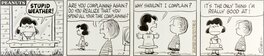 Snoopy et les Peanuts - Planche originale