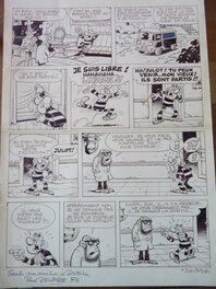 Paul Deliège - Bobo - Planche originale