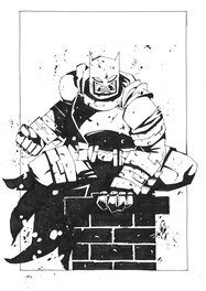 Jon Lankry - The Dark Knight - Original Illustration