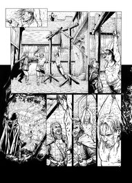 Eric Lambert - Merlin t12 page26 - Planche originale