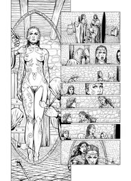 Eric Lambert - Merlin t12 page27 - Planche originale