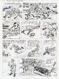 Marc Hardy - Pierre Tombal, gag 290 - Planche originale