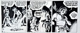 Le second strip : Thorgal prend le commandement de l'expédition Le second strip : Thorgal prend le commandement de l'expédition