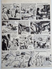 Joe Colquhoun - Zip Nolan - Planche originale