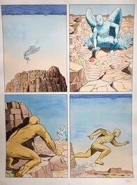 Daniel Torres - Torres, Heavy Metal Magazine, "Le Piège", page 2 - Planche originale