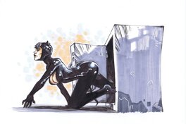 Emmanuel Nhieu - Catwoman par Nhieu - Original Illustration