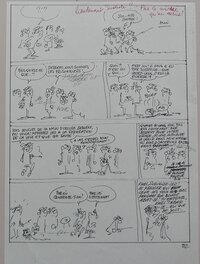 Les Tuniques Bleues n°23 - Les cousins d'en face - Planche 32 - Annotations de Lambil