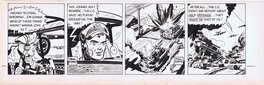 Frank Robbins - Johnny Hazard 1944 Daily by Frank Robbins - Planche originale