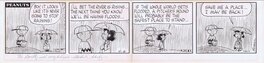 Snoopy et les Peanuts - Planche originale