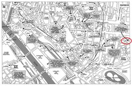 Plan du XIIe arrondissement et principaux lieux visités par Nestor Burma