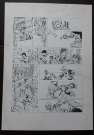 Olivier Péru - Planche originale de Shaman tome 1 - Comic Strip