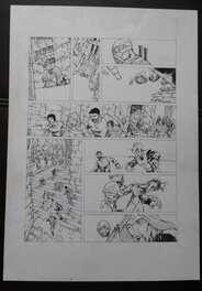 Planche originale de Shaman tome 1