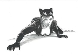 Thomas Du Caju - Thomas Du Caju Catwoman - Illustration originale