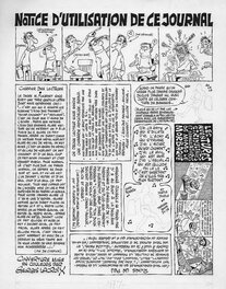 Gotlib - Fluide Glacial #1 page 2 - Planche originale