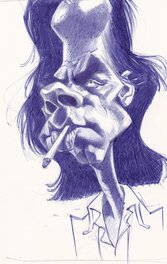 Maëster - Nick Cave - Illustration originale