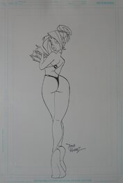 David Alvarez - Yenny - Original Illustration