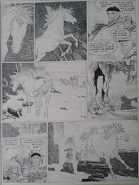 Hermann - Sigurd - Aymar de Bois-Maury - Planche originale