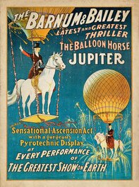 "jupiter, the balloon horse" - Barnum & Bailey circus