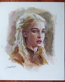 Jacques Lamontagne - Daenerys Targaryen - Illustration originale