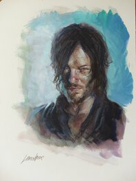 Jacques Lamontagne - Daryl DIXON - Illustration originale