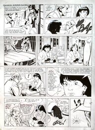 Jérôme K. Jérôme Bloche - Planche originale