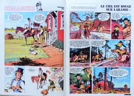 Double page du journal Tintin Double page du journal Tintin