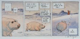 Nicolas De Crécy - Période Glaciaire - pl1, dernier strip - Comic Strip