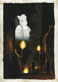 Dave Sim - Cover for Cerebus 160 - Couverture originale