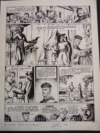 MARC RENIER - Contes ET LEGENDES DU MOYEN AGE - Planche originale