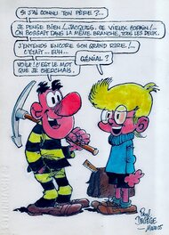 Paul Deliège - Bobo - Original Illustration