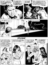 Stan Drake - Kelly Green La Flibuste de la BD page 43 - Planche originale