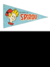 Fanion Spirou par André Franquin. Fanion Spirou par André Franquin.