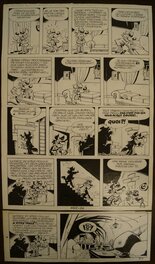 Raymond Macherot - Chaminou et le Khrompire - Planche originale