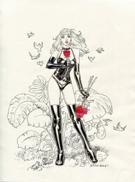 Vince - Rouge et...Noir - Original Illustration